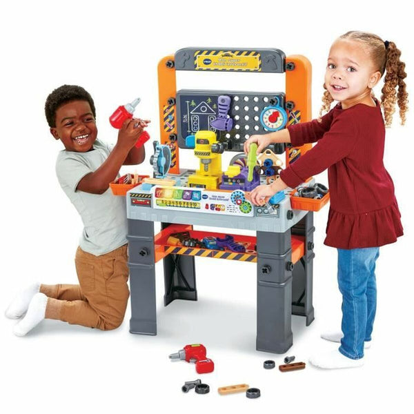 Werkzeugkasten für Kinder Vtech Mon super établi interactif 62 Stücke