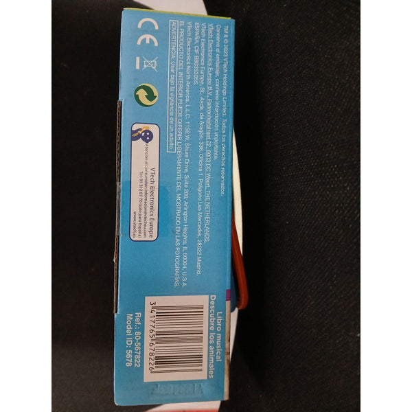 Mein erstes musikalisches Buch Vtech 18,8 x 5,5 x 21,6 cm tiere
