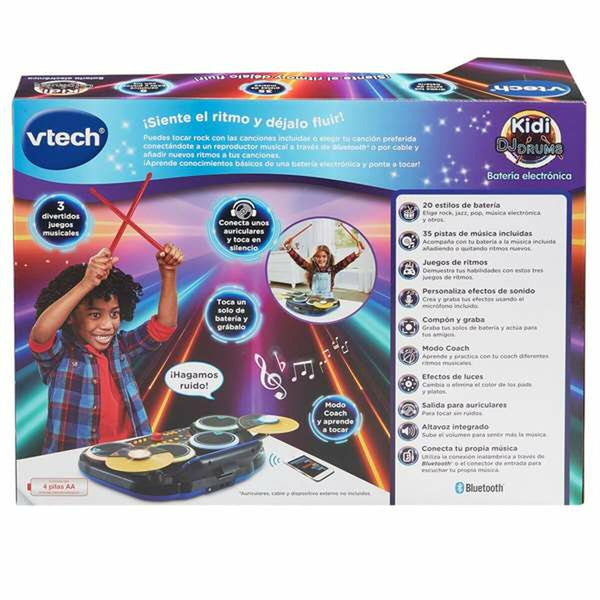 Schlagzeug Vtech Kunststoff 12,7 x 46,9 x 28,1 cm