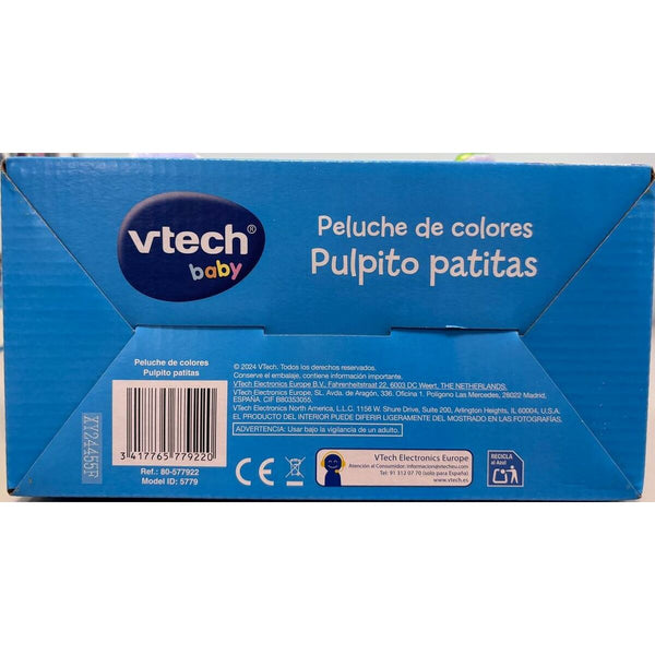 Plüschtier Vtech Textil Oktopus 20,5 x 17,6 x 11 cm