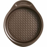 Backform Pyrex Braun Schwarz Metall