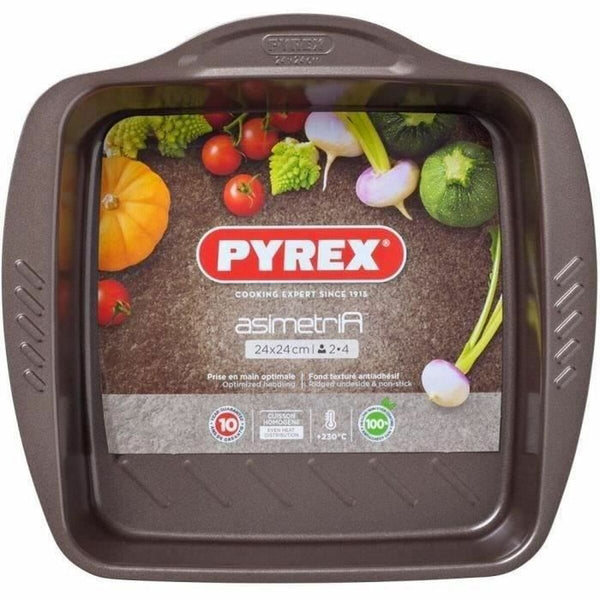 Ofenschüssel Pyrex Braun Metall