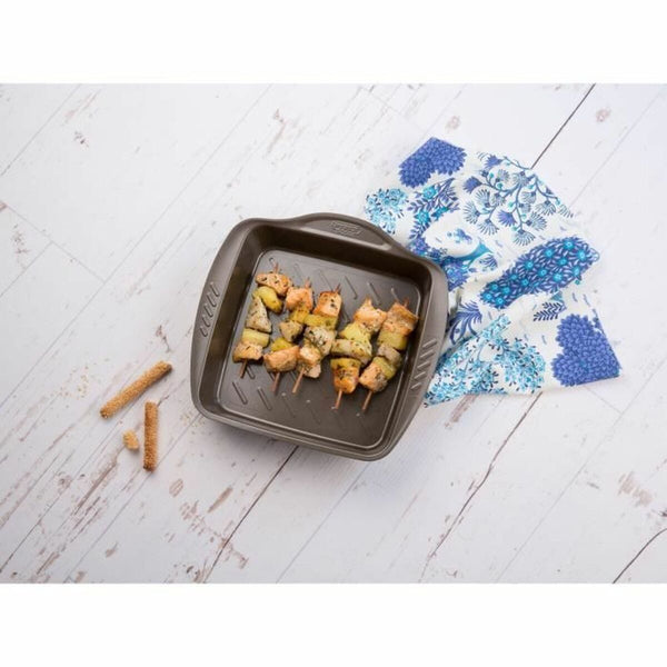 Ofenschüssel Pyrex Braun Metall