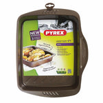 Ofenpfanne Pyrex Braun Schwarz Metall