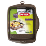 Ofenpfanne Pyrex Braun Schwarz Metall