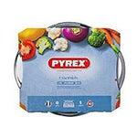 Topf mit Deckel Pyrex 1,4 L Weiß Durchsichtig