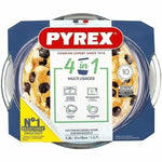 Topf mit Deckel Pyrex 1,4 L Weiß Durchsichtig