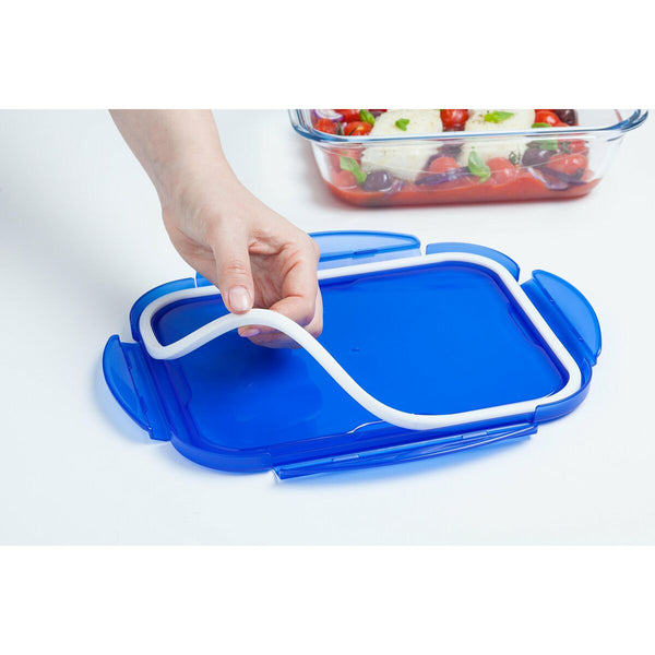 Lebensmittelbehälter Pyrex Blau Durchsichtig rechteckig 800 ml