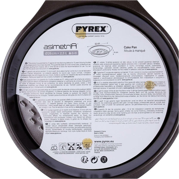 Backform Pyrex MG20BA6 Metall