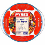 Ofenschüssel Pyrex Durchsichtig Borosilikatglas rund Ø 26 cm