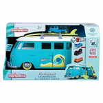 Spielset Fahrzeuge Majorette Volkswagen T1 Carry Case Blau