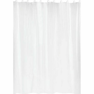 Duschvorhang Gelco Weiß PVC PEVA 180 x 200 cm