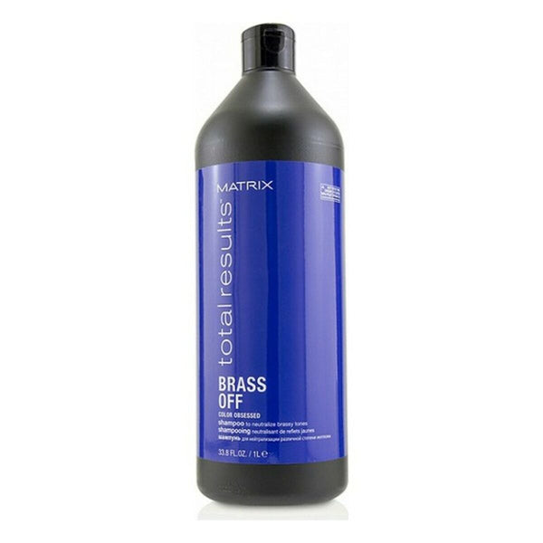 Shampoo zur Farbneutralisierung TOTAL RESULTS BRASS OFF Matrix (1000 ml) 1 L