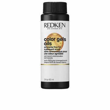 Dauerhafte Coloration Redken COLOR GEL OILS Nº 8N-8.0 (3 Stück)