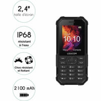 Mobiltelefon Logicom XTREM 40 Schwarz 2,4"