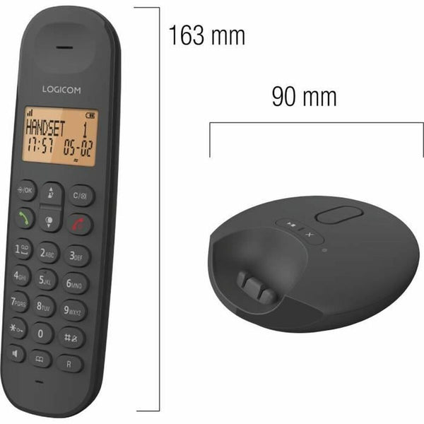 Festnetztelefon Logicom DECT ILOA 255T DUO Schwarz