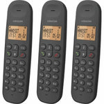 Kabelloses Telefon Logicom ILOA 350 TRIO Schwarz