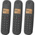 Kabelloses Telefon Logicom ILOA 350 TRIO Schwarz