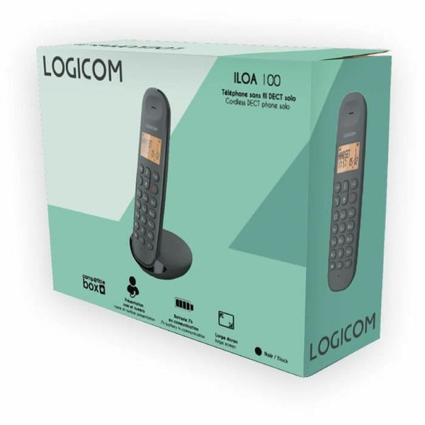 Kabelloses Telefon Logicom ILOA 150 SOLO Grau