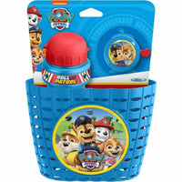 Zubehörsatz The Paw Patrol Kinderfahrrad Blau Rot 3 Stücke