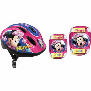 Helm und Knieschützer Kit Disney DISNEY MINNIE