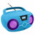 Radio mit CD-Laufwerk Bigben CD61BLUSB Blau