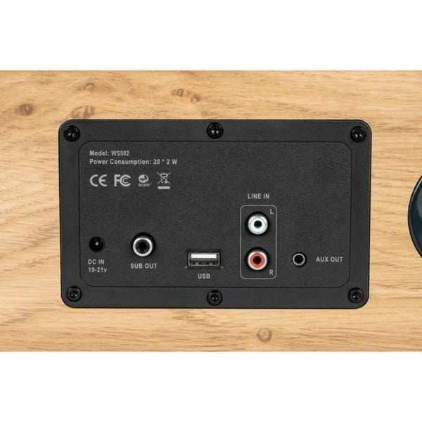 Tragbare Lautsprecher Thomson WS502 Schwarz Beige 100 W