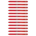 Gel-Stift Paper Mate InkJoy Gel Rot 12 Stück