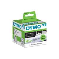 Drucker-Etiketten Dymo 1983172 Weiß Schwarz/Weiß