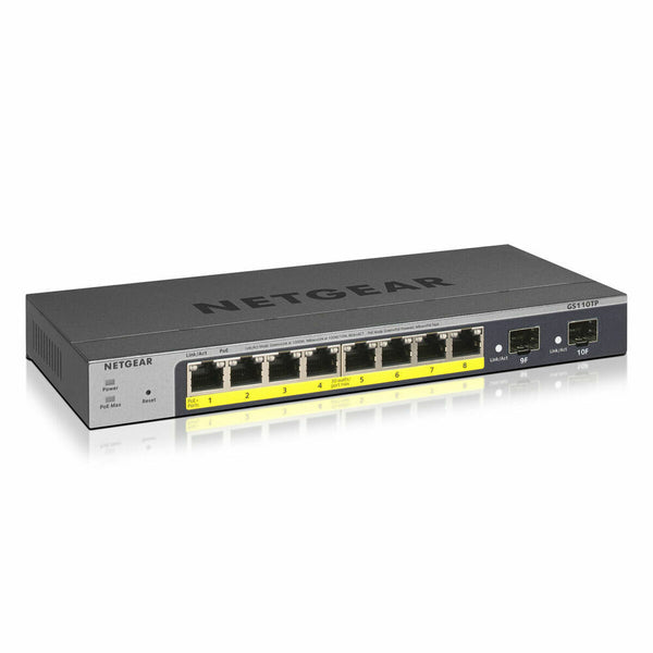 Switch Netgear GS110TP-300EUS       Schwarz