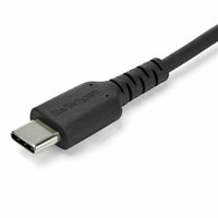 USB A zu USB-C-Kabel Startech RUSB2AC1MB           Schwarz