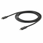 Kabel USB C Startech USB315CC2M 2 m Schwarz
