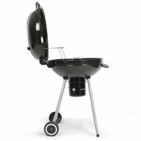 Kohlegrill mit Deckel und Rädern Livoo DOC270 Schwarz Metall rund