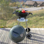 Grill Tragbarer Livoo DOC172K Verchromter Stahl Ø 42 cm