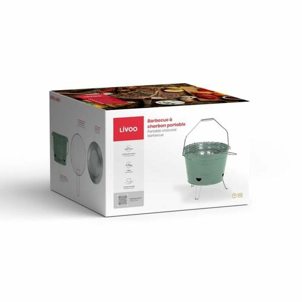 Grill Tragbarer Livoo DOC327V  Metall Stahl