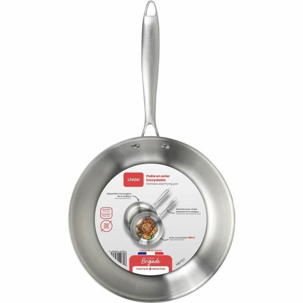 Pfanne Livoo Edelstahl Stahl Ø 20 cm