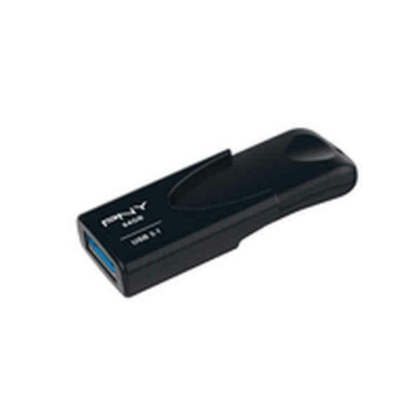 USB Pendrive 3.1 PNY Attaché 4 Schwarz 64 GB