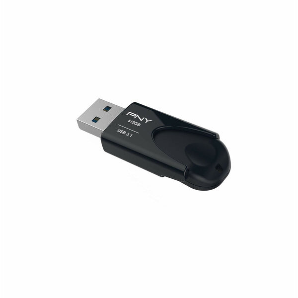 USB Pendrive PNY FD512ATT431KK-EF Schwarz 512 GB (1 Stück)