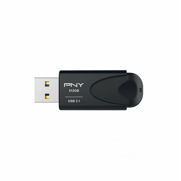 USB Pendrive PNY FD512ATT431KK-EF Schwarz 512 GB (1 Stück)