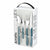 Besteck Amefa Eclat Marineblau Metall (24 pcs)