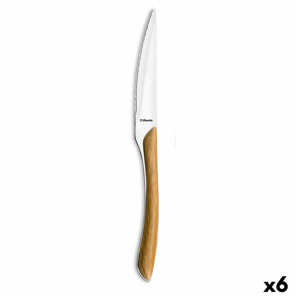 Tischmesser Amefa Eclat 23 cm Metall zweifarbig (Pack 6x)