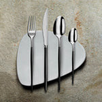 Gabel-Set Amefa Soprano Schwarz Metall Edelstahl 12 Stück
