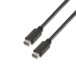 USB-C-Kabel Aisens A107-0056 Schwarz 1 m