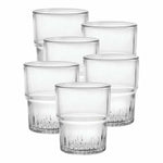 Gläserset Duralex Stapelbar Durchsichtig 6 Stücke 160 ml (12 Stück)