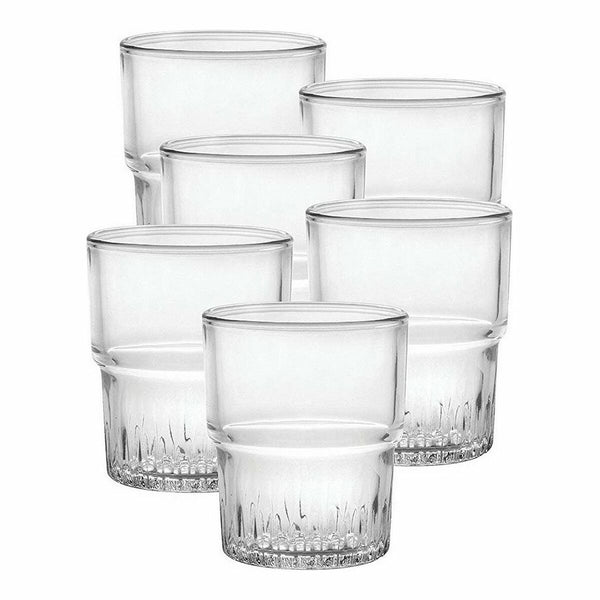 Gläserset Duralex Stapelbar Durchsichtig 6 Stücke 160 ml (12 Stück)