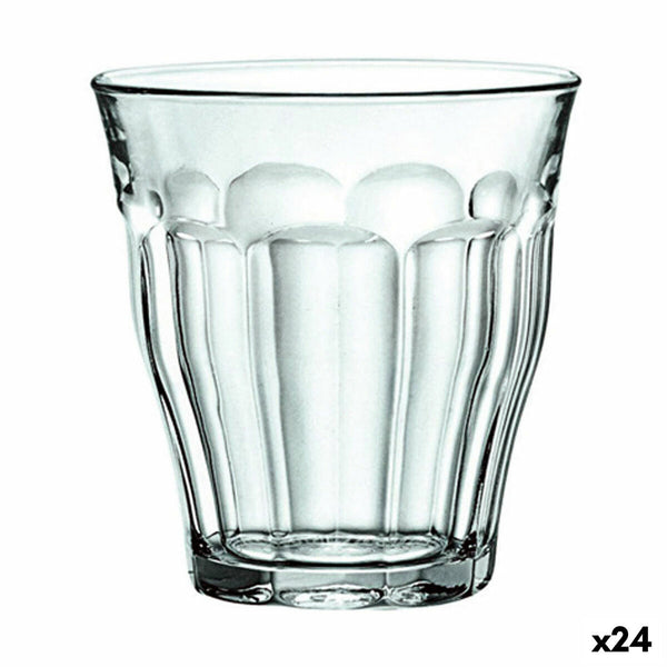 Gläserset Duralex Picardie Durchsichtig 6 Stücke 90 ml (24 Stück)