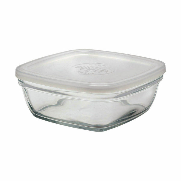 Viereckige Lunchbox mit Deckel Duralex FreshBox 1,15 L 17 x 17 x 7 cm (8 Stück)