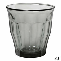Gläserset Duralex Picardie Grau 6 Stücke 250 ml (12 Stück)