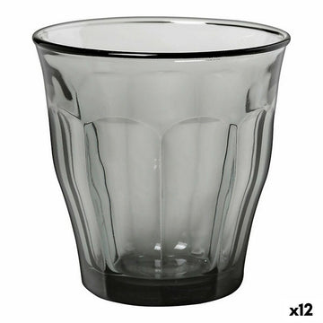 Gläserset Duralex Picardie Grau 6 Stücke 250 ml (12 Stück)