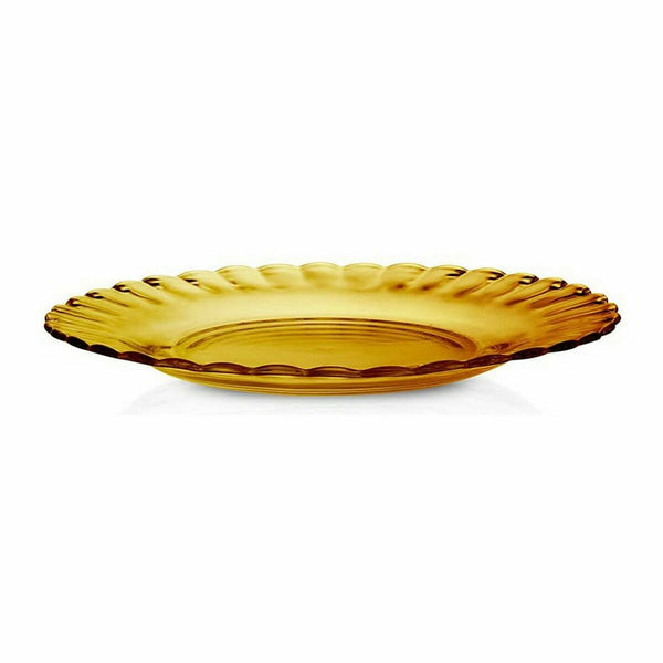 Dessertteller Duralex Picardie Kristall Bernstein Ø 20,5 cm (48 Stück)